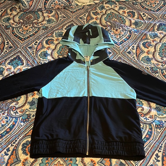 Victoria’s Secret PINK Zip-Up Hoodie - Size M - Picture 1 of 2
